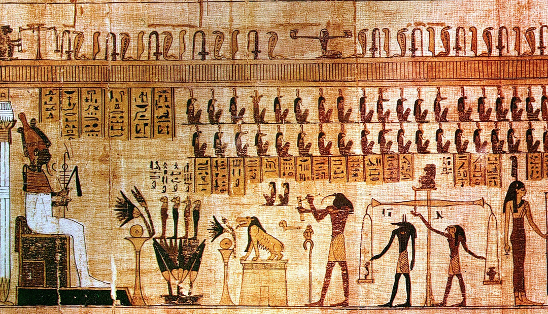 egyptian wall painting