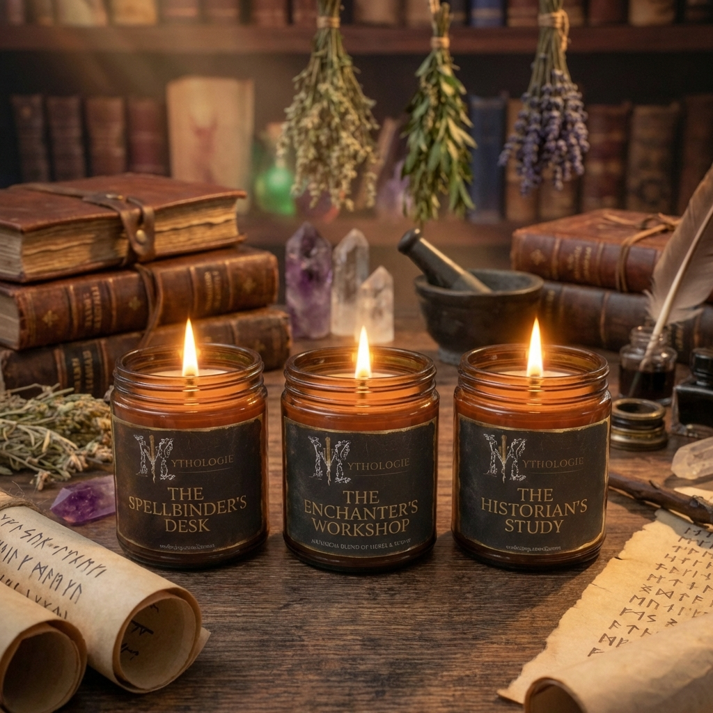Lore & Library Trio Bundle – MythologieCandles
