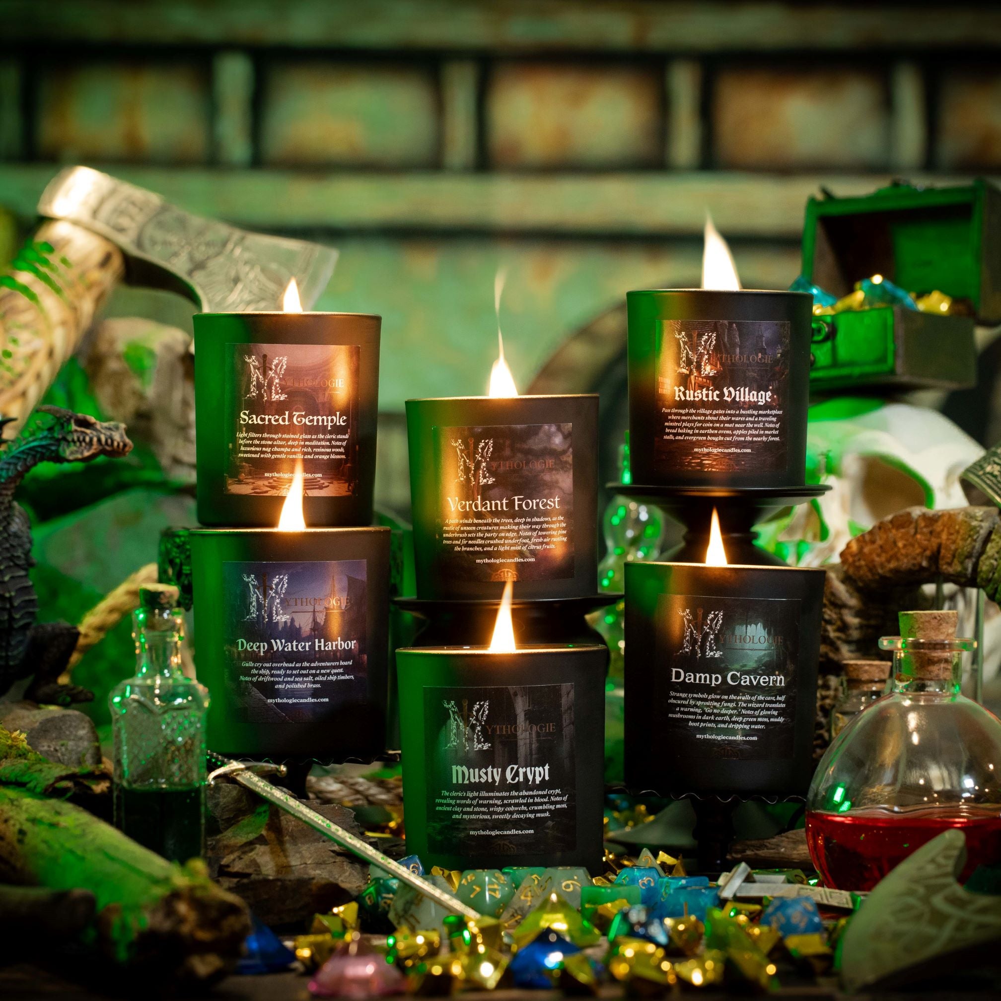 Candle Rp TTRPG Ambiences for Intense Immersion – MythologieCandles
