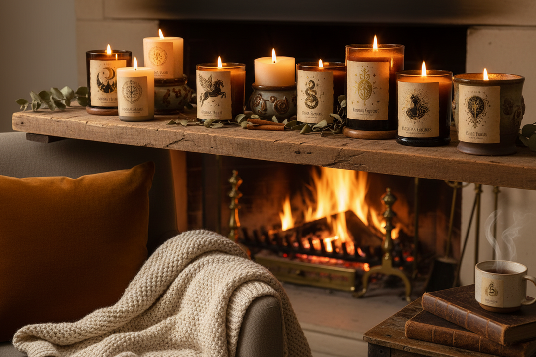 Discover Handcrafted Mythology-Inspired Cozy Scented Candles for Sophisticated Home Fragrance and Unique Gifts