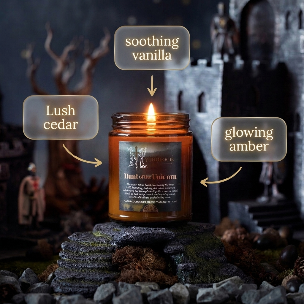Mythologie candle