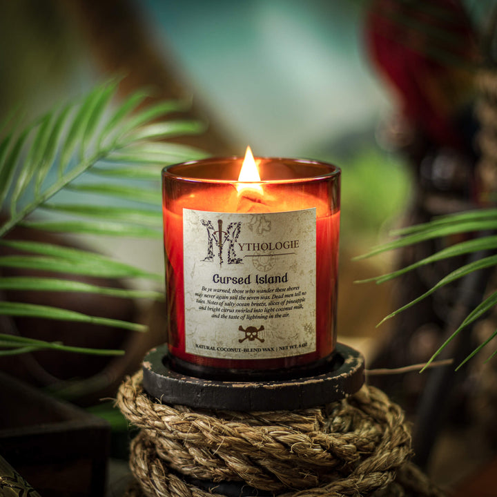Black Flag Cursed Island Deluxe Candle