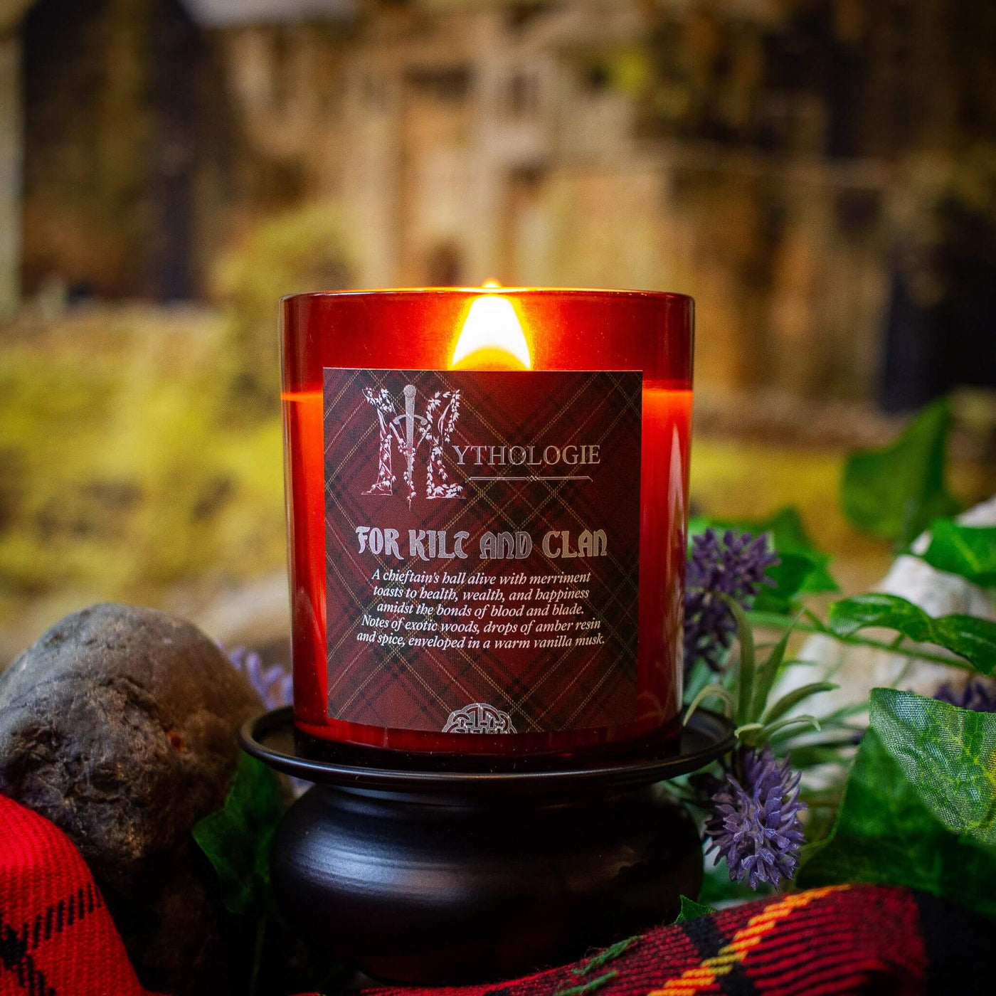 Braveheart For Kilt And Clan Deluxe Candle