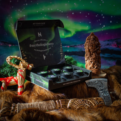 Ancient Yule Festival Mini-Candle Set